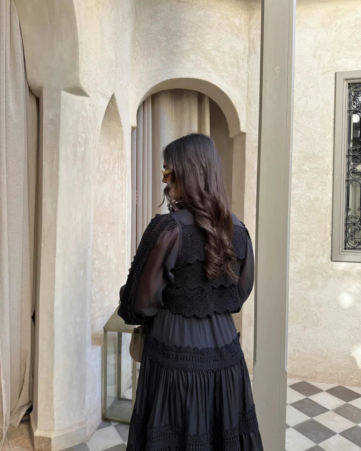 Vestido Lumière – Edição Exclusiva com Renda Bordada