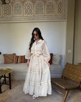 Vestido Lumière – Edição Exclusiva com Renda Bordada