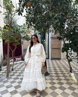 Vestido Lumière – Edição Exclusiva com Renda Bordada