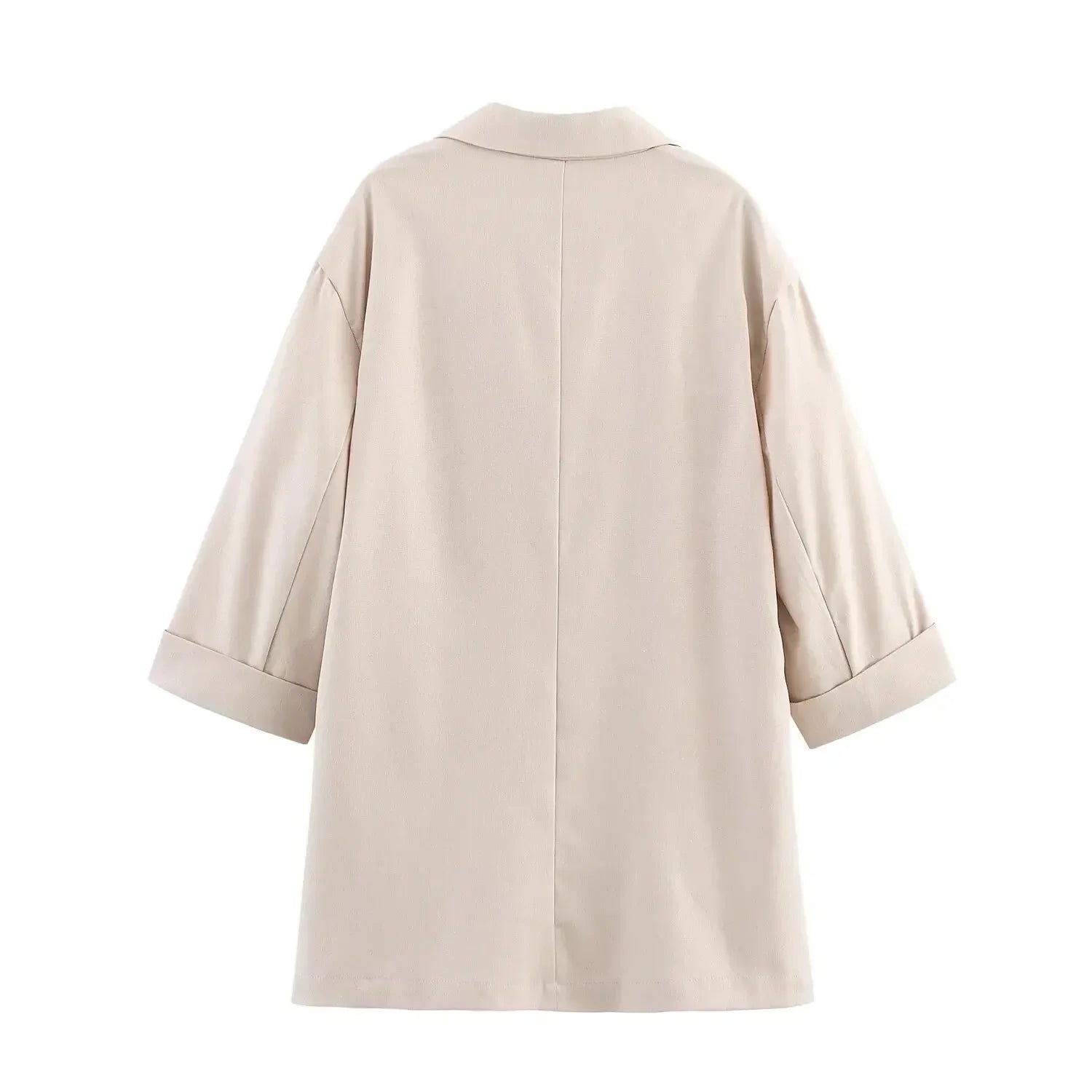 Conjunto Alfaiataria Moderna – Blazer com Botões Duplos e Calça Wide Leg