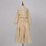 Vestido Lumière – Edição Exclusiva com Renda Bordada