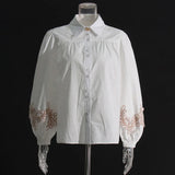 Conjunto bordado com cinto - Novidade