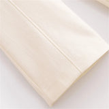 Conjunto Feminino Elegância Clássica – Blazer Transpassado com Botões Duplos e Calça de Cintura Alta