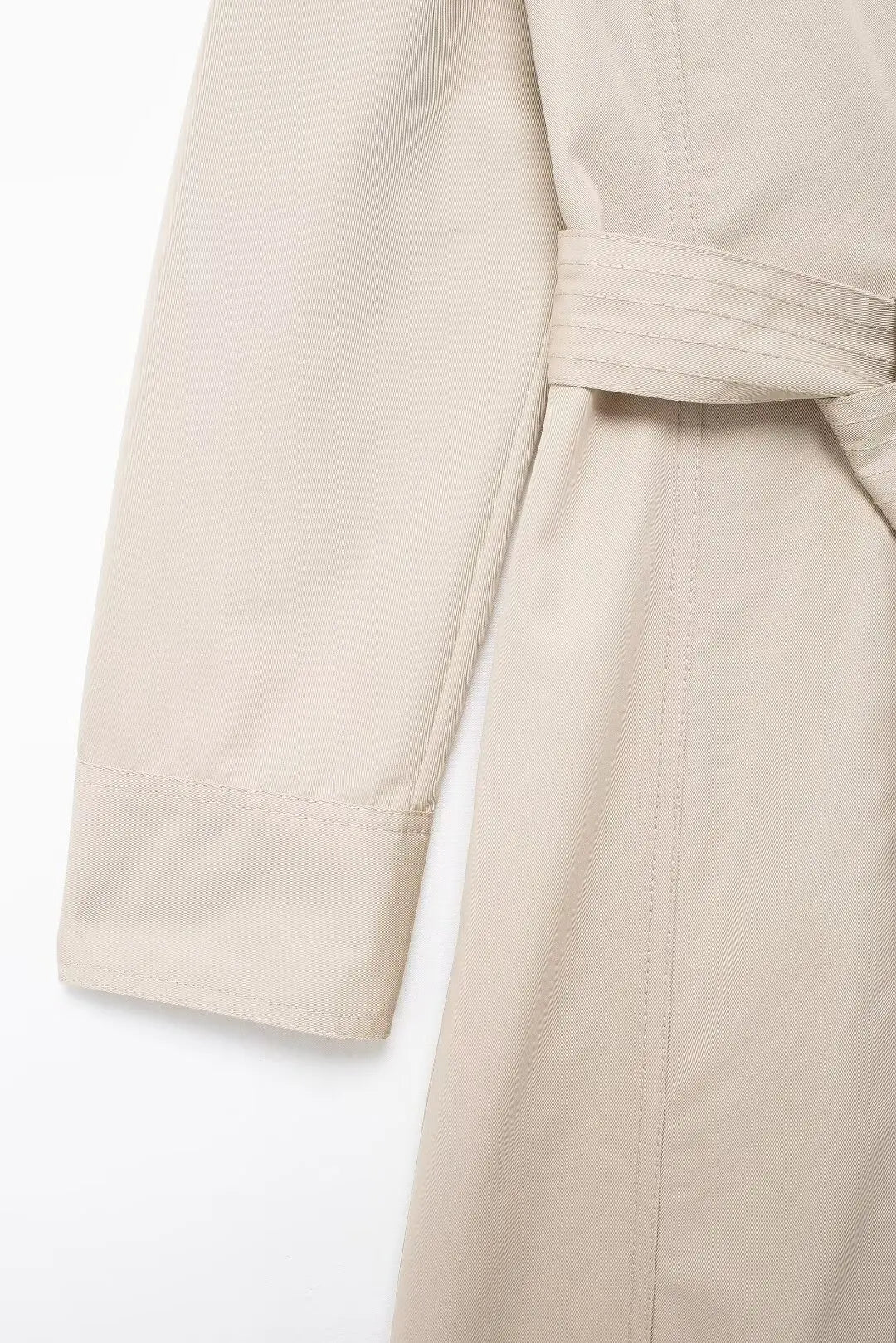 Vestido Chemise Feminino Estilo – Manga Longa, Gola Slim