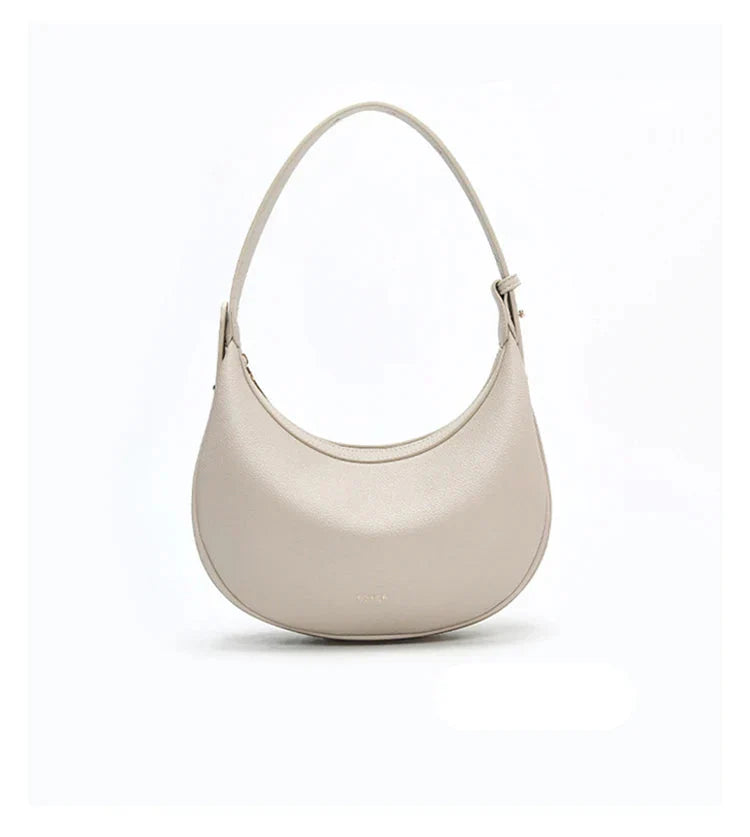 Bolsa – Modelo Meia-Lua, Estilo Crossbody, Elegante