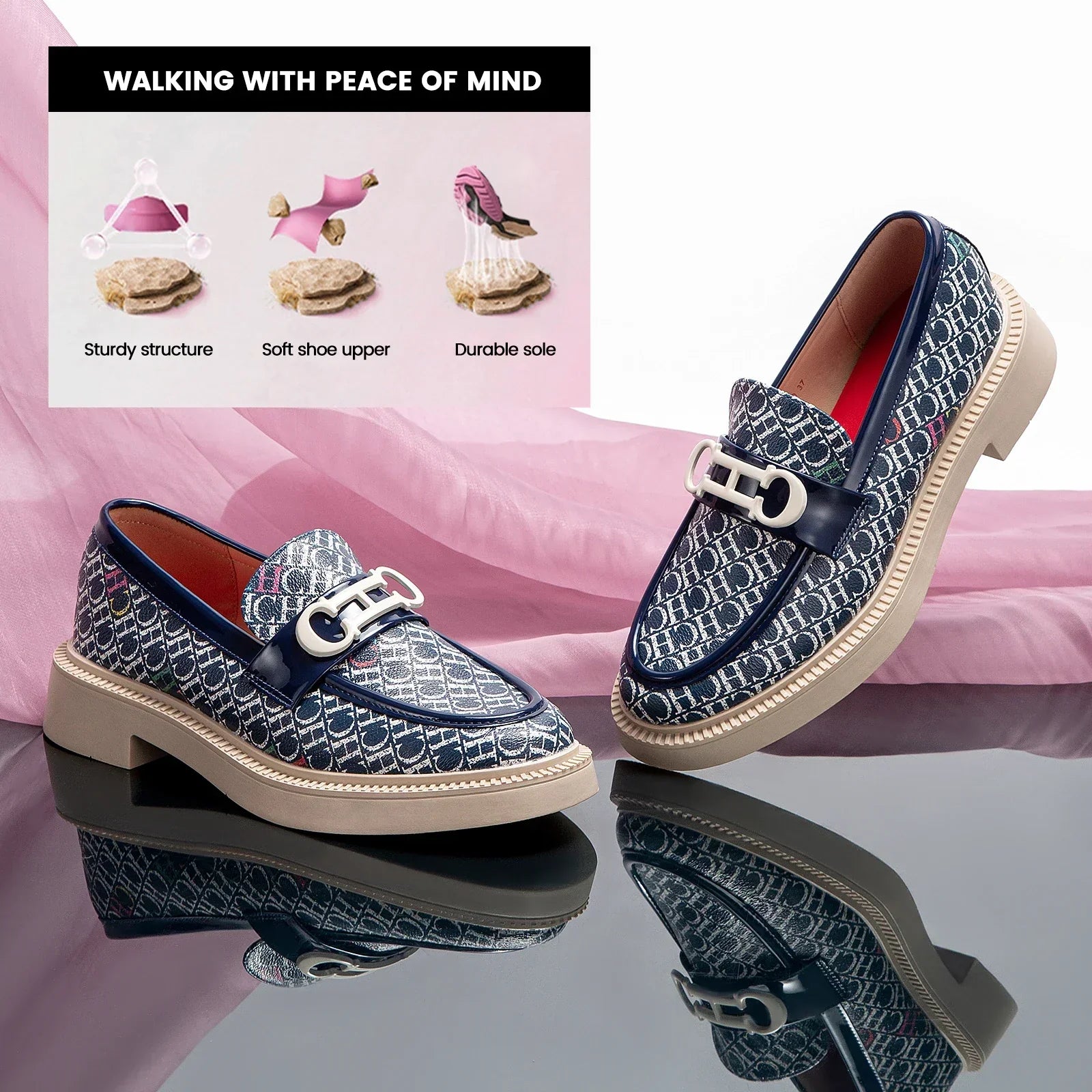 Sapato Feminino CHCH Flat – Elegância Clássica