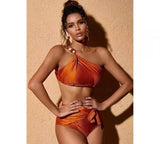 Conjunto Biquini Cintura Alta e Saída de Praia