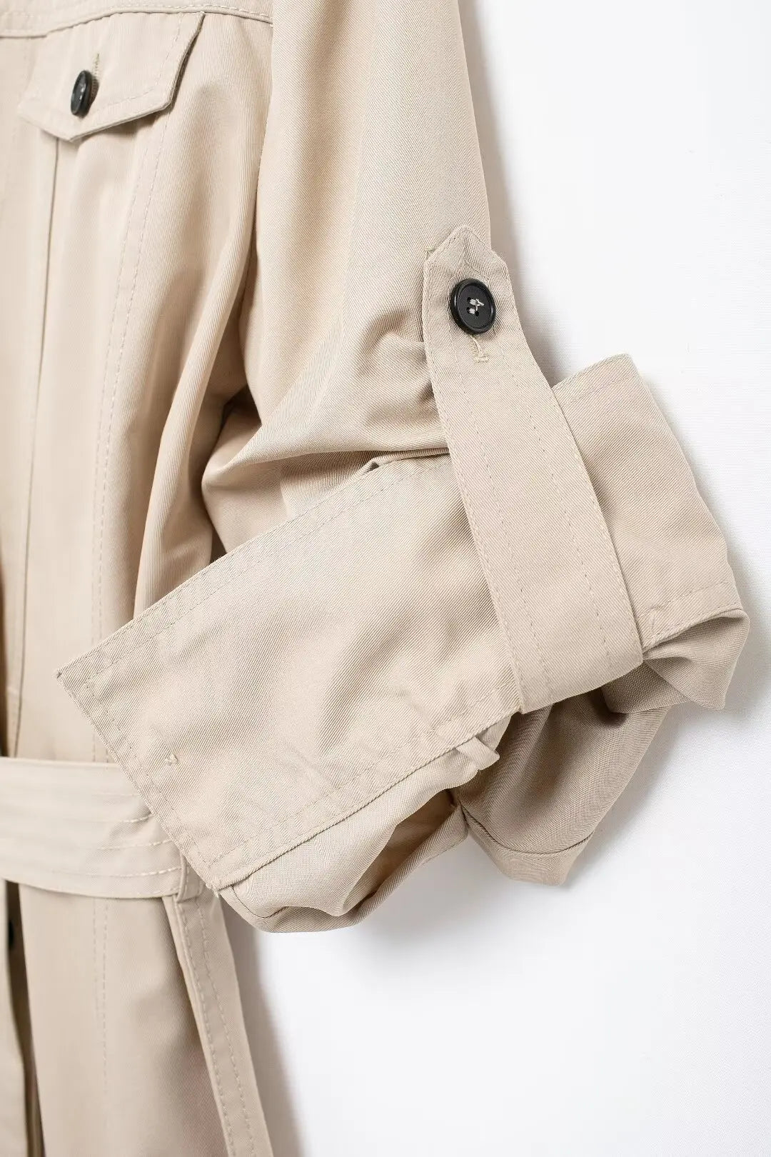 Vestido Chemise Feminino Estilo – Manga Longa, Gola Slim