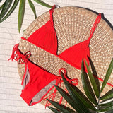 Biquini detalhado cintura alta