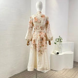 Vestido Luxo ALEMAiS 100% Linho puro