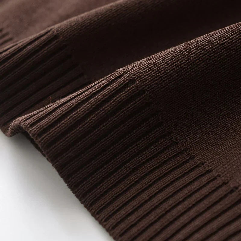 Conjunto Moletom Pulôver e Calça Cintura Alta com Elastano, Estilo Vintage