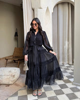 Vestido Lumière – Edição Exclusiva com Renda Bordada