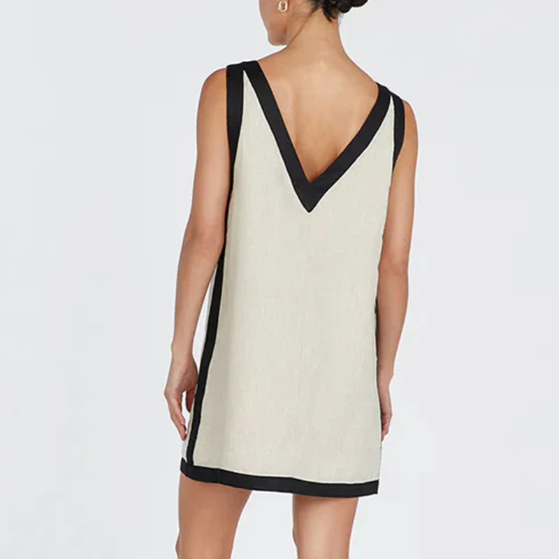 Vestido de Linho Sem Mangas – Leve e Elegante