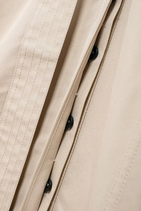 Vestido Chemise Feminino Estilo  – Manga Longa, Gola Slim