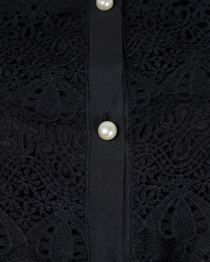 Vestido Lumière – Edição Exclusiva com Renda Bordada