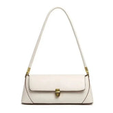Bolsa de Ombro – Couro Ecológico, Estilo Luxo, Pequena e Elegante, Modelo Underarm/Clutch