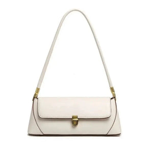 Bolsa de Ombro – Couro Ecológico, Estilo Luxo, Pequena e Elegante, Modelo Underarm/Clutch