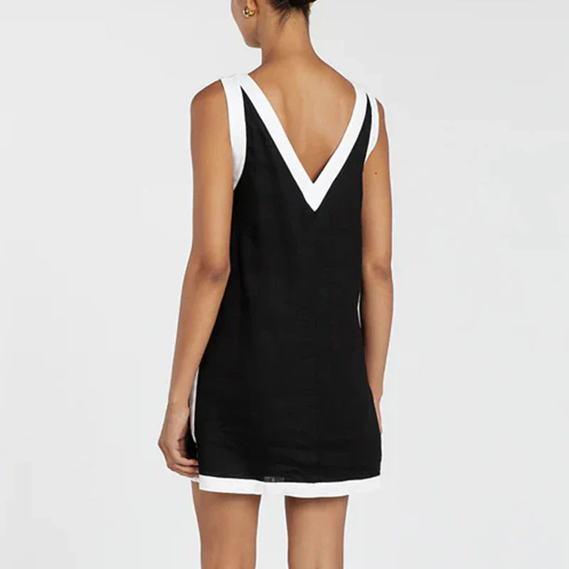 Vestido de Linho Sem Mangas – Leve e Elegante