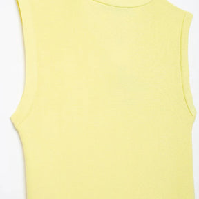 Mini Vestido Modal Plissado de Malha com Gola Redonda