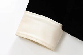 Conjunto em Veludo com Camisa de Manga Longa e Calça – Design Elegante com Detalhes Laterais