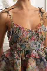 Vestido  – Estampa Colorida, Sexy e Charmoso