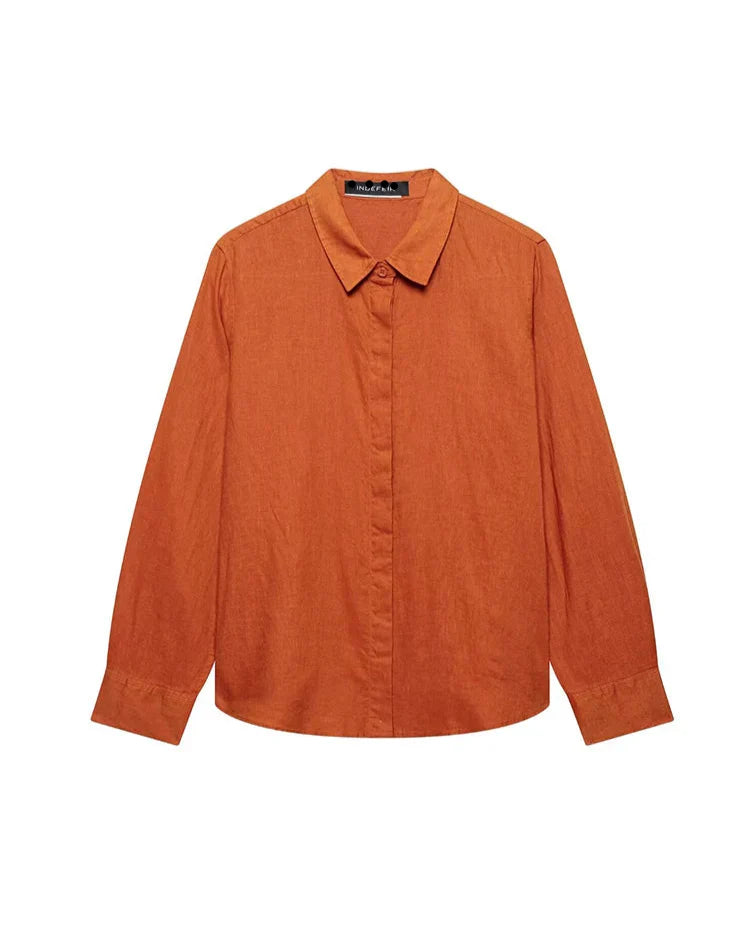 Conjunto Camisa e Calça Pantalona – Elegância e Conforto