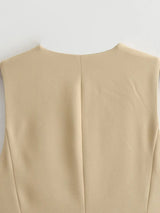 Conjunto de Colete e Saia Longa - Estilo e Elegância