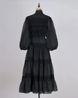 Vestido Lumière – Edição Exclusiva com Renda Bordada