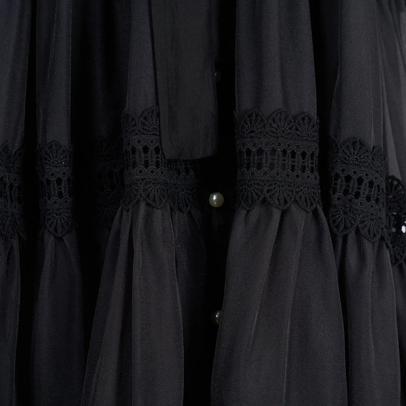 Vestido Lumière – Edição Exclusiva com Renda Bordada