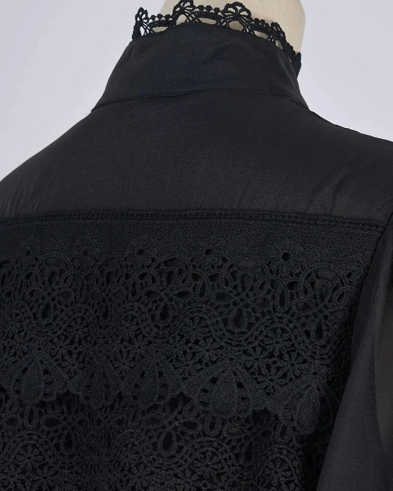 Vestido Lumière – Edição Exclusiva com Renda Bordada