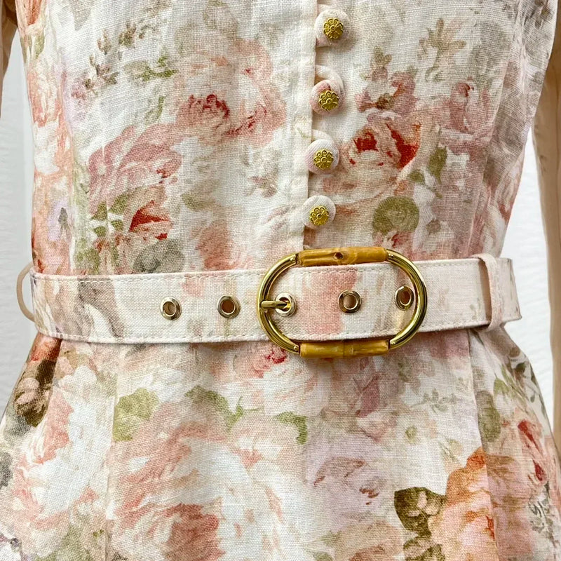 Vestido Luxo ALEMAiS 100% Linho puro