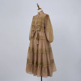 Vestido Lumière – Edição Exclusiva com Renda Bordada